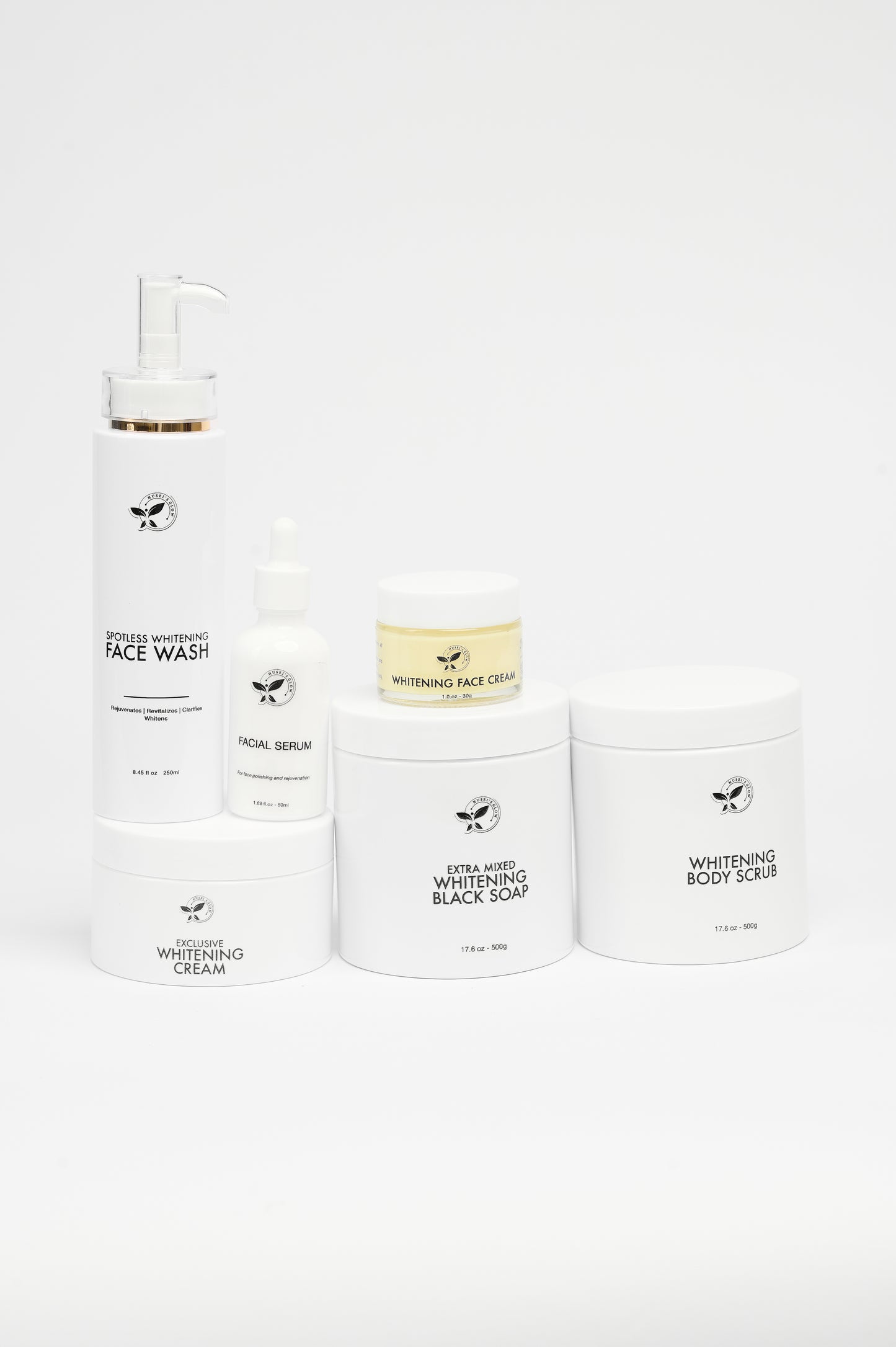 EXTRA MIXED WHITENING BLACK SOAP /CREAM  SET