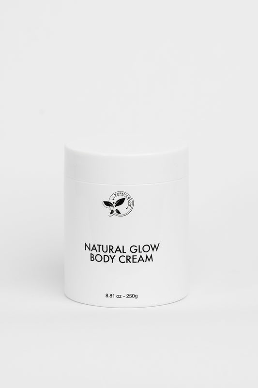Natural glow body cream