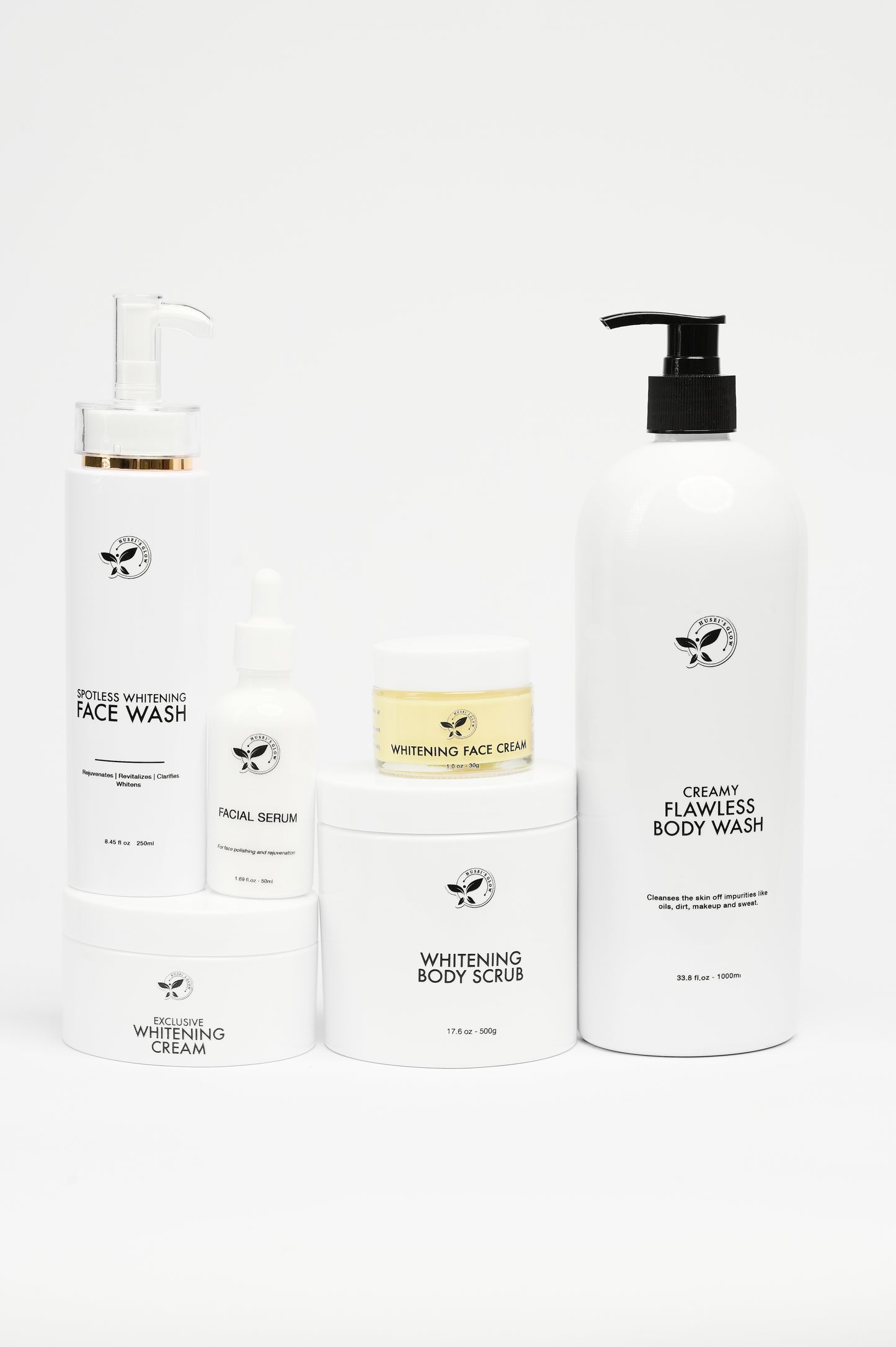 CREAMY FLAWLESS BODY WASH & EXCLUSIVE WHITENING CREAM SET