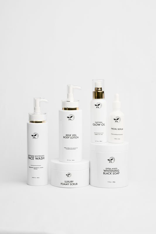 MILK VEIL LOTION SET ( no face cream) SUPER WHITE